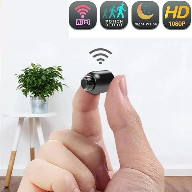 1080P HD Mini Camera Wireless WiFi Baby Monitor Indoor Safety Security Surveillance Night Vision Camcorder Audio Video Recorder